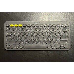 Logitech K380 Bluetooth Keyboard Multi-Device in Dark Grey